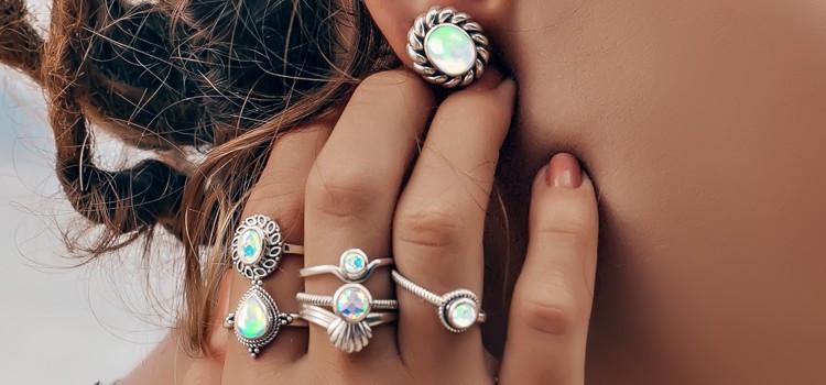 Opal jewelry