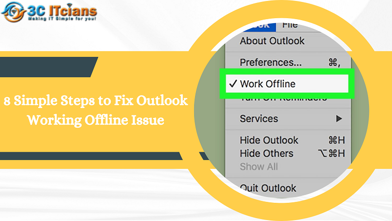 Outlook Working Offline